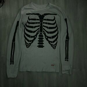 supreme skeleton shirt